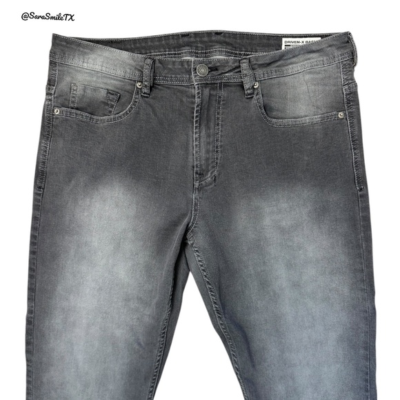 BUFFALO DAVID BITTON Driven-X Basic Straight Stretch Big & Tall Jeans - 36 x 34 - Picture 3 of 8